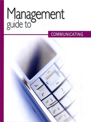 cover image of Management Guide to Communicating